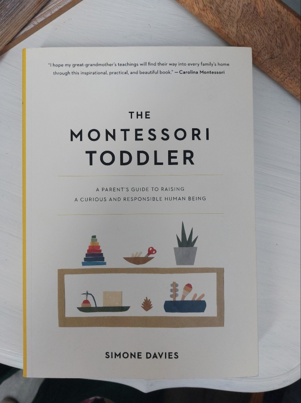 The Montessori Toddler Book Simone Davies